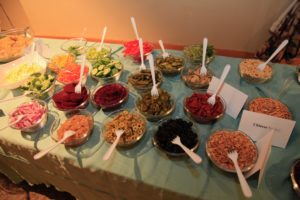 Temple Israel Ridgewood latke toppings_Hanukkah