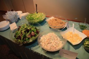 Temple Israel Ridgewood party food