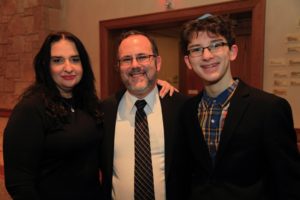 Rabbi David Fine and family_NJRA installation