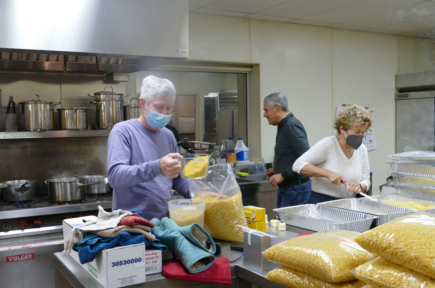 Temple Israel takes part in Interfaith initiatives such as the Bergen County Feeding Program